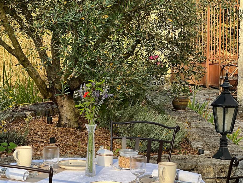 Petit-déjeuner gîte La Blanchie Haute