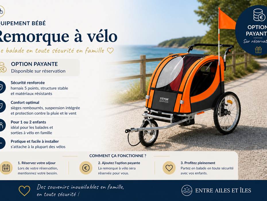 remorque à vélo