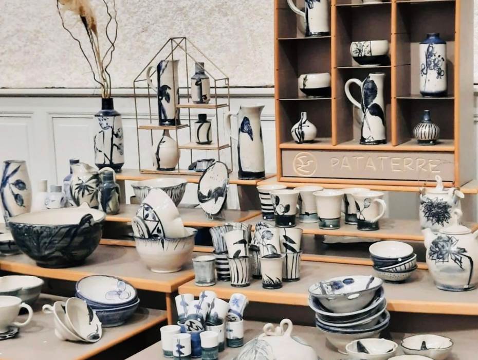 Poteries de Muriel en dépôt vente