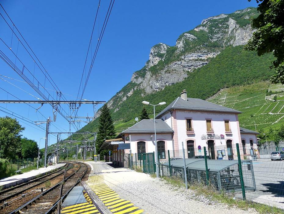 Récupération ou dépose en gare de Montmélian