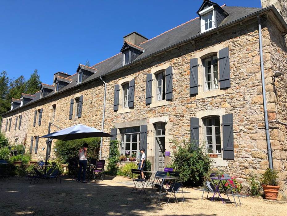 Terrasse petits déjeuners