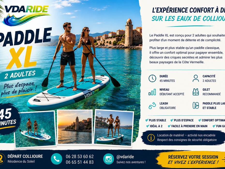 paddle xl 45 min
