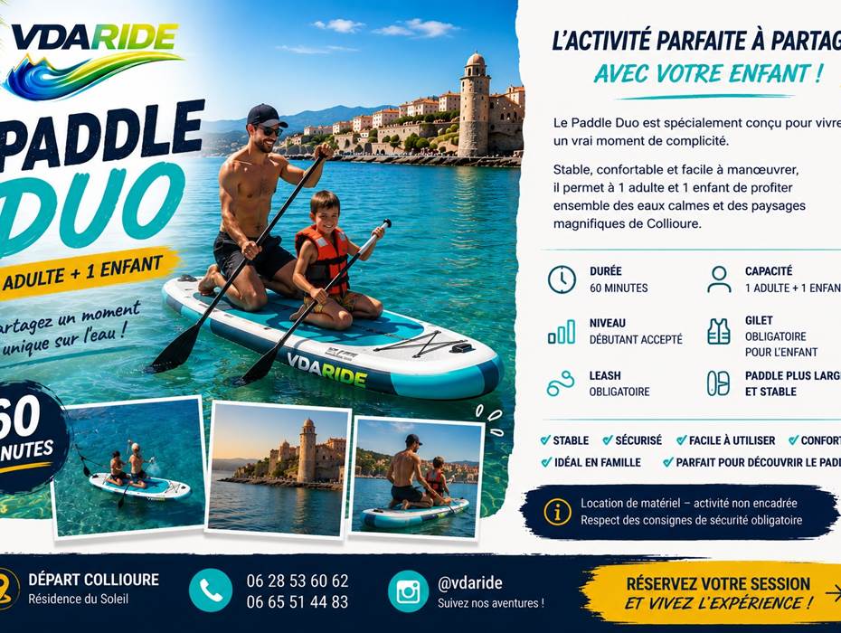 paddle duo 60 min
