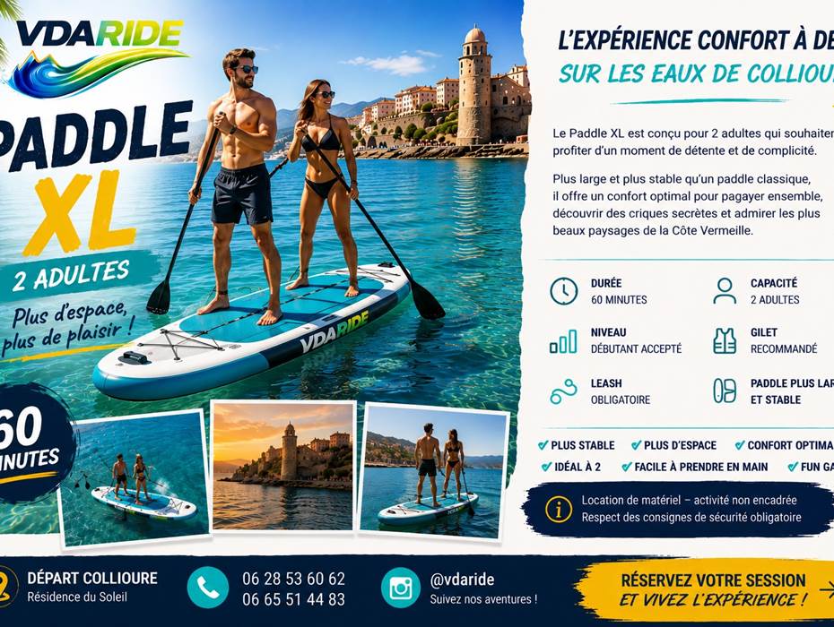 paddle xl 60 min