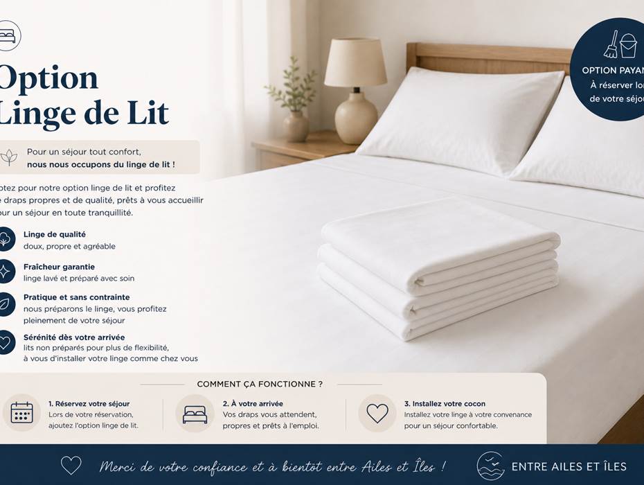Location linge de lit