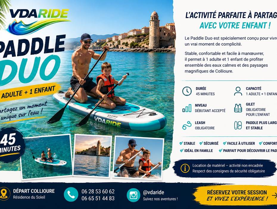 paddle duo 45 min
