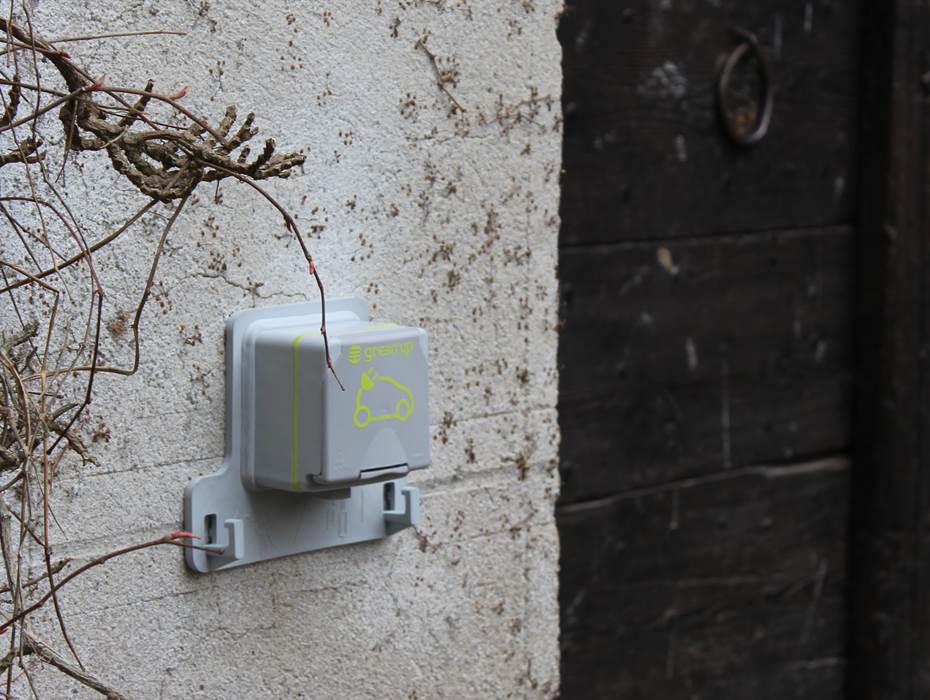 borne de recharge Green Up