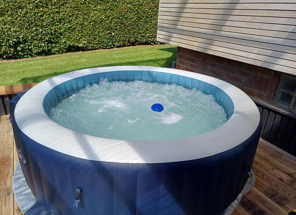 Bain à bulles.