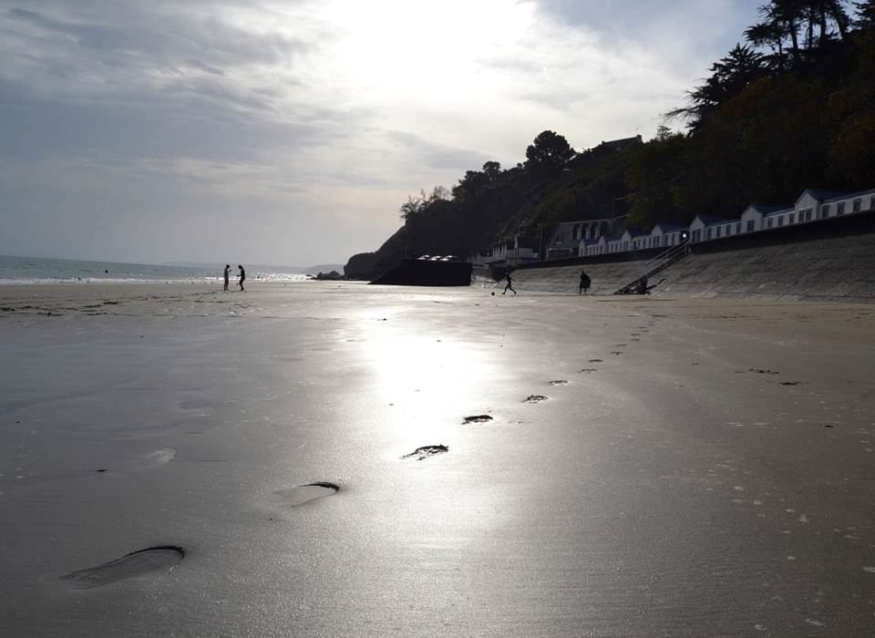 Plage des Godelins en automne_Etables sur mer