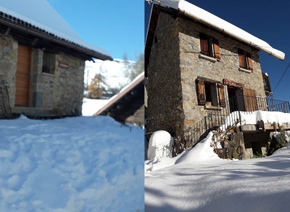 Le Cabanon et La Barmette hiver