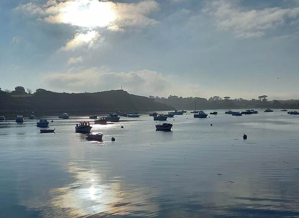 Le port de Portsall, à seulement 120m des Portsallaises.