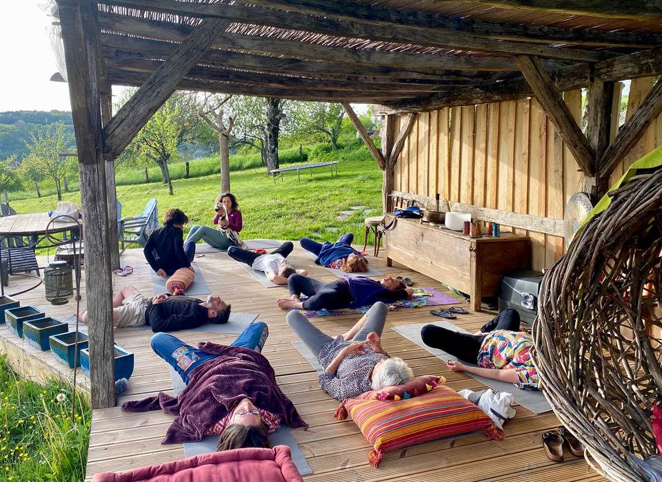 Stage nature Yoga