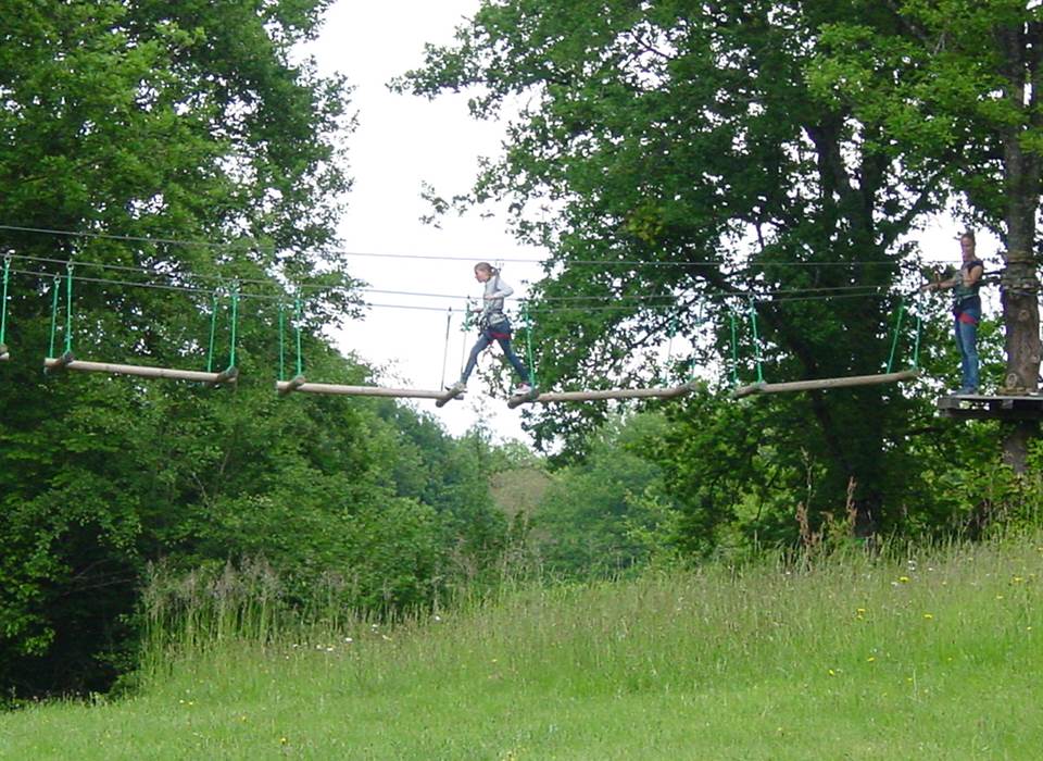 Acrobranche, espace Hermeline a 4km de la Jaurie