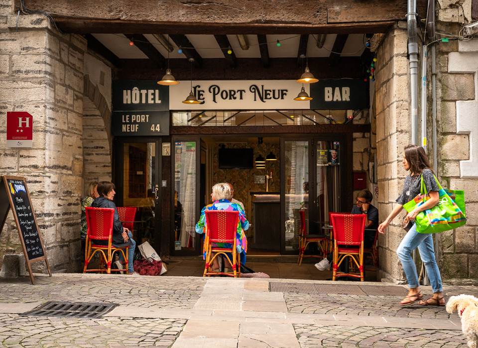 Terrasse de l'hôtel