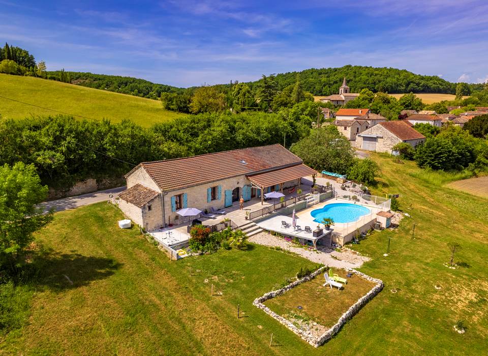 Vue d'un drone