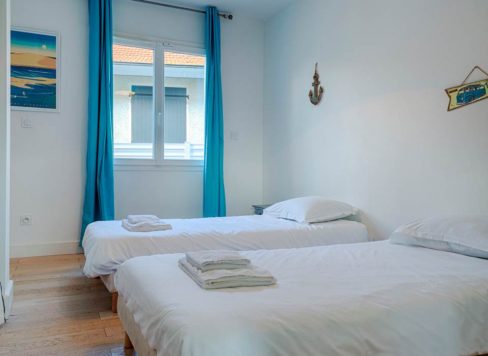 Chambre de la villa