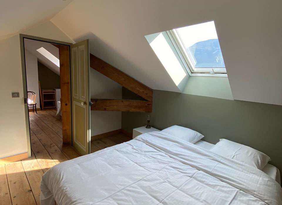 Des chambres confortables avec tout le cachet de cette grande maison