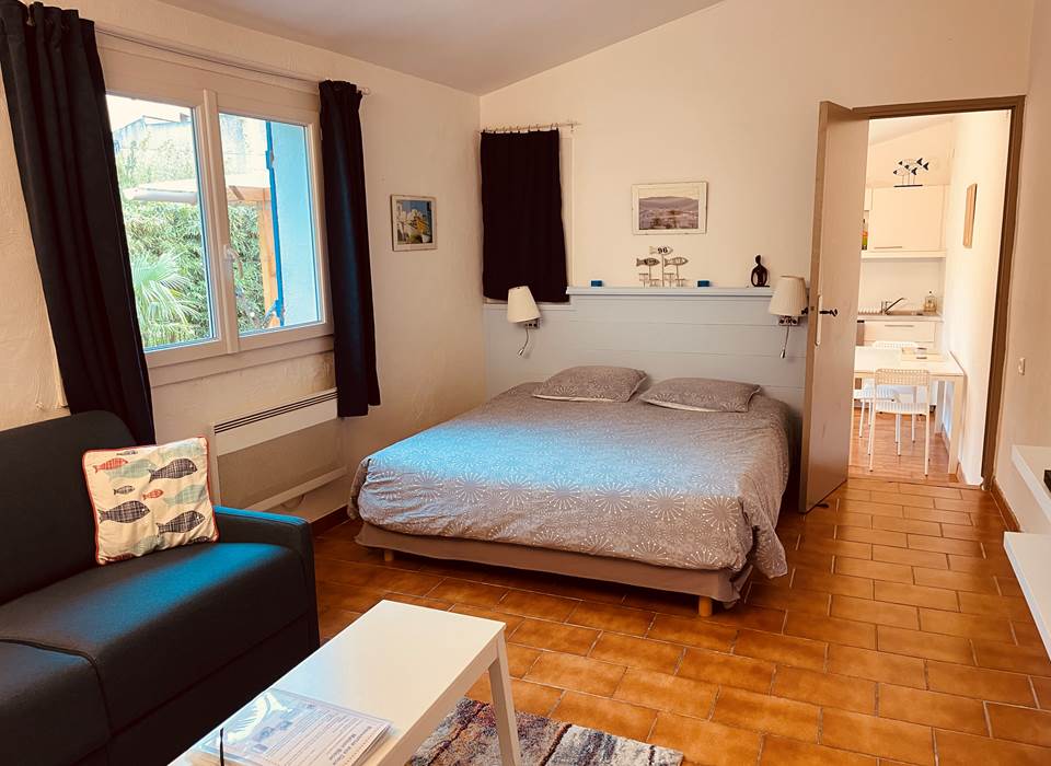 MAISON BLEUE Chambre