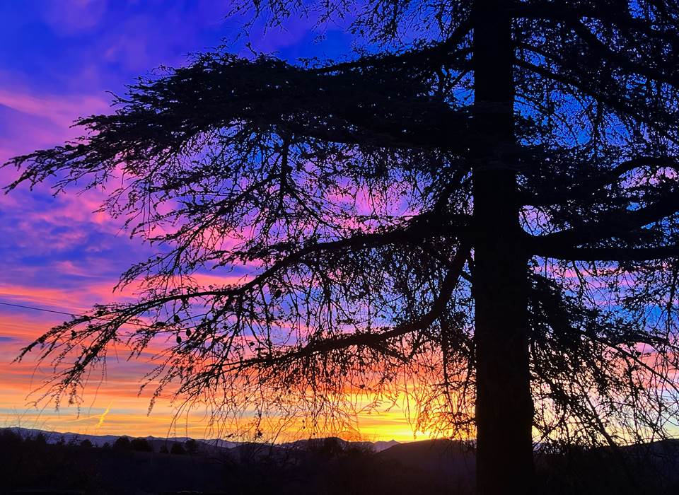 Lever de soleil au Cellier des Amis