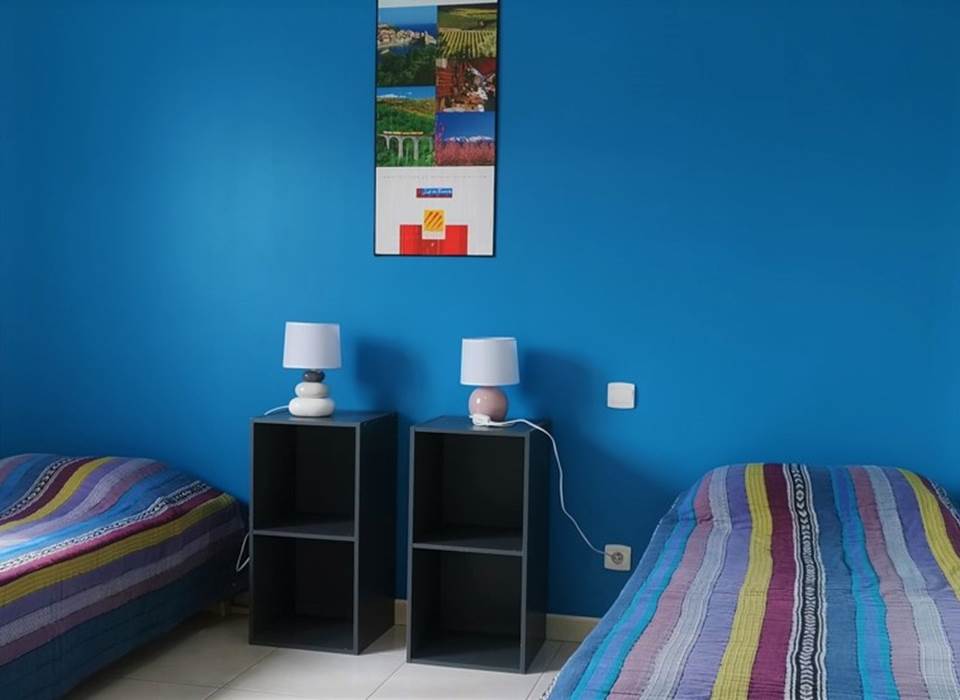 Chambre enfants du gîte Micocoulier