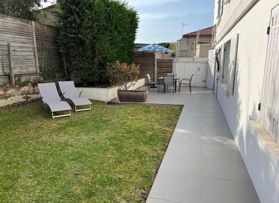 Jardin de l'appartement 2 pièces