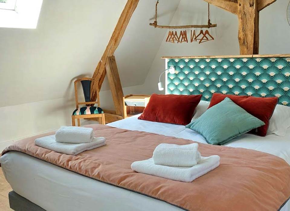 ClosSaintJoseph_Gite les Ecuries_Chambre parentale