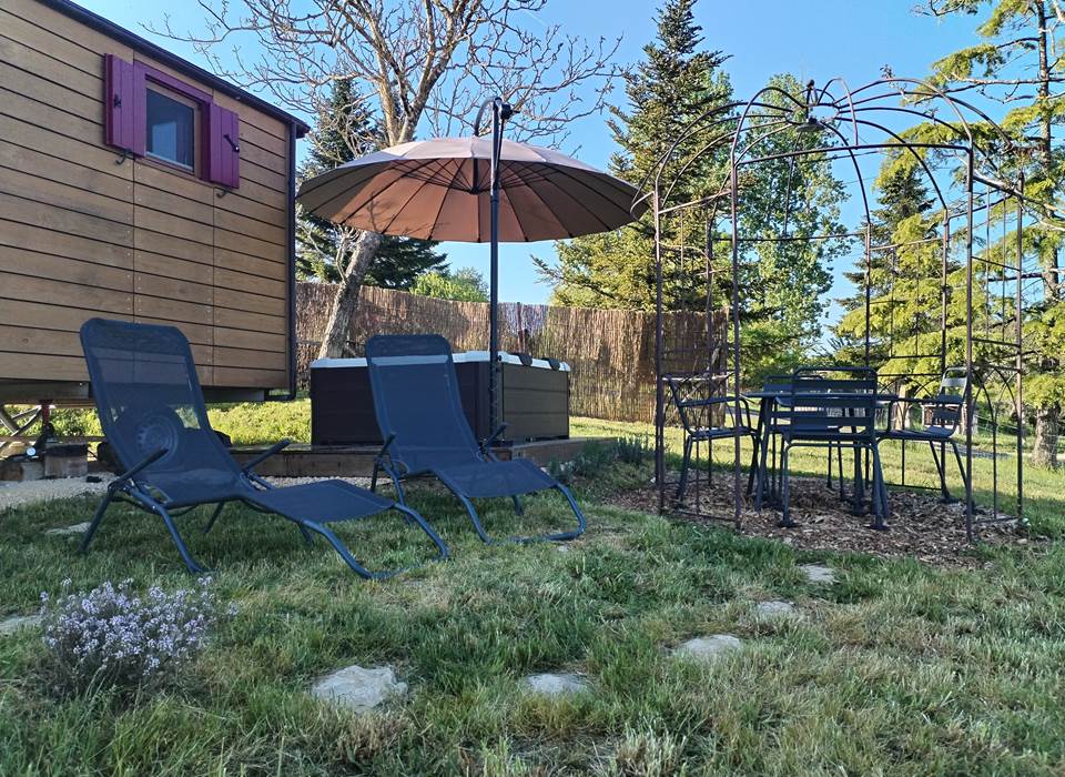 roulotte tiny house SPA nature