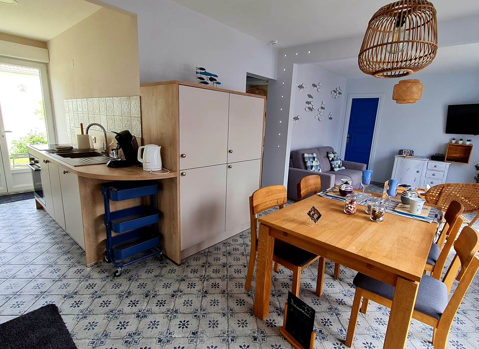 Ô de Caps - Location de Tourisme 1 à 4 personnes en plain-pied en bord de mer.