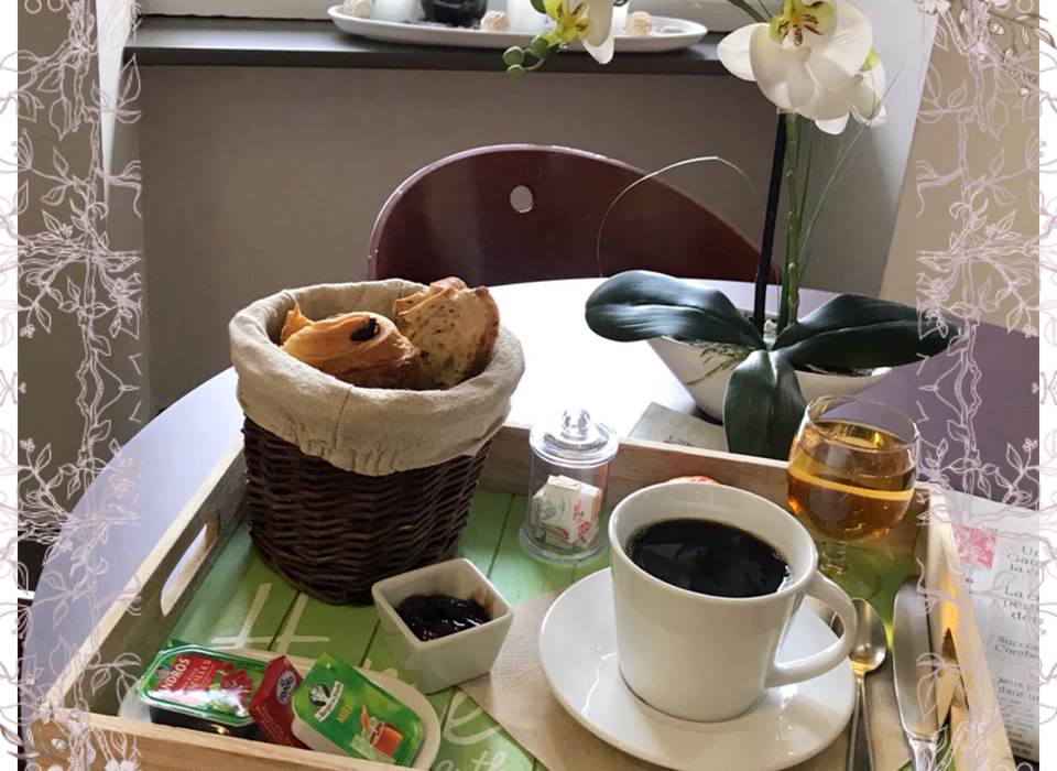 Plateau petit déjeuner
