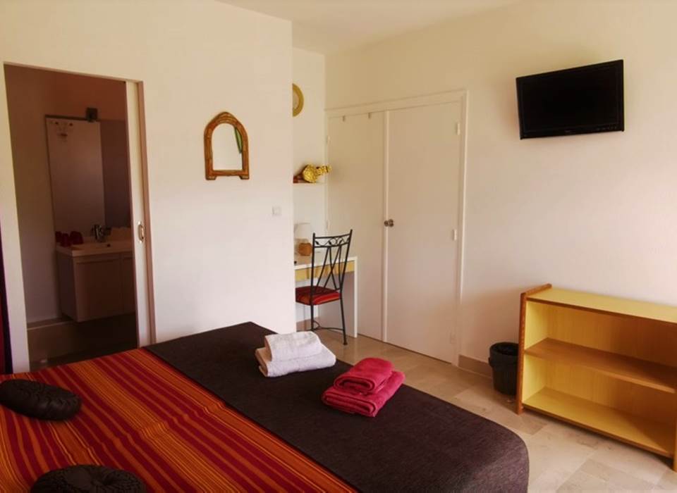 Chambre L'Orry et vue complète