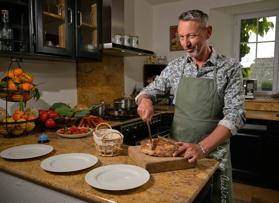 Domaine du Vidal - La cuisine et Thierry