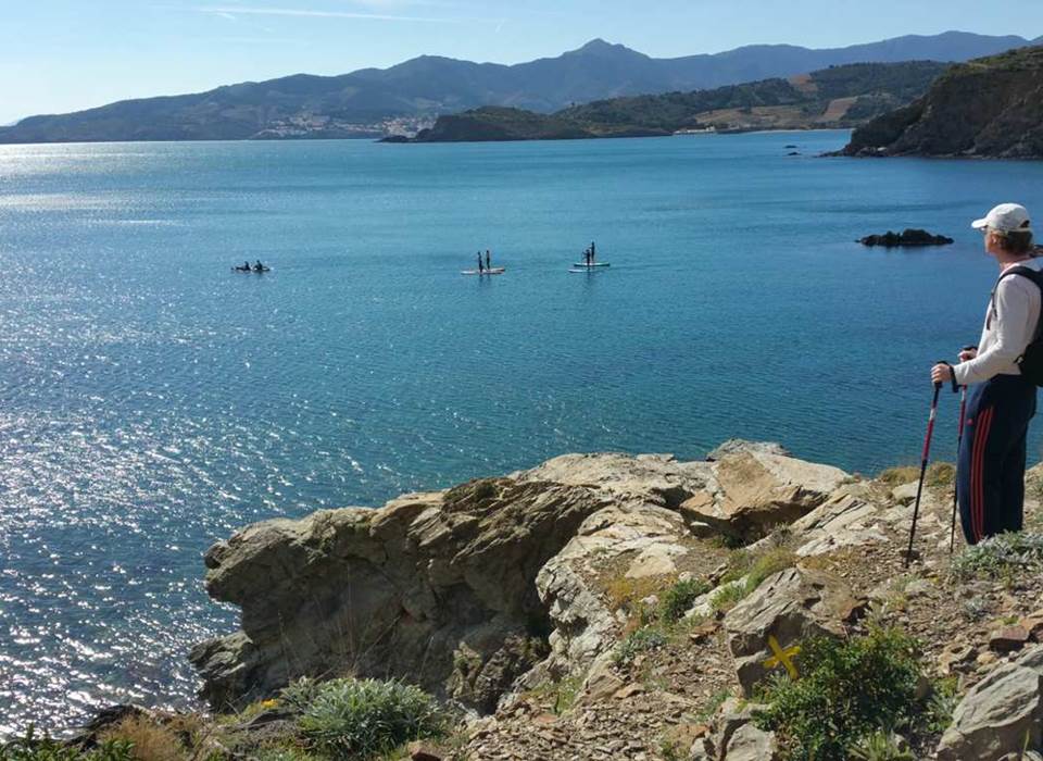 Randonée sur le sentier du littoral de Banyuls sur mer, à 20km de nos chambres d'hôtes et gîtes Al Pati