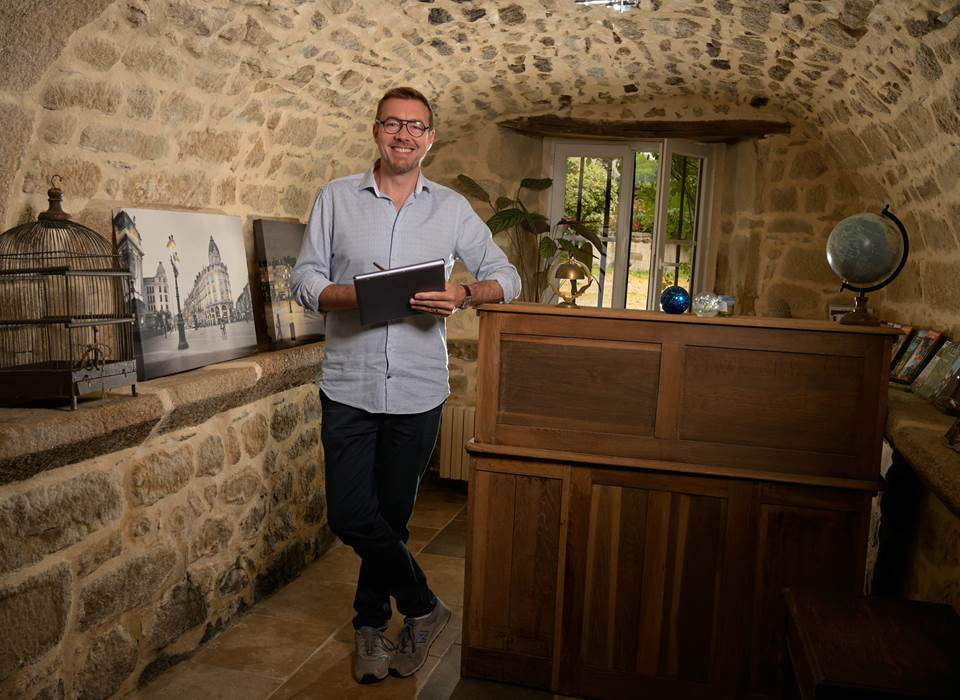 Domaine du Vidal - Le bureau dans la Souillarde