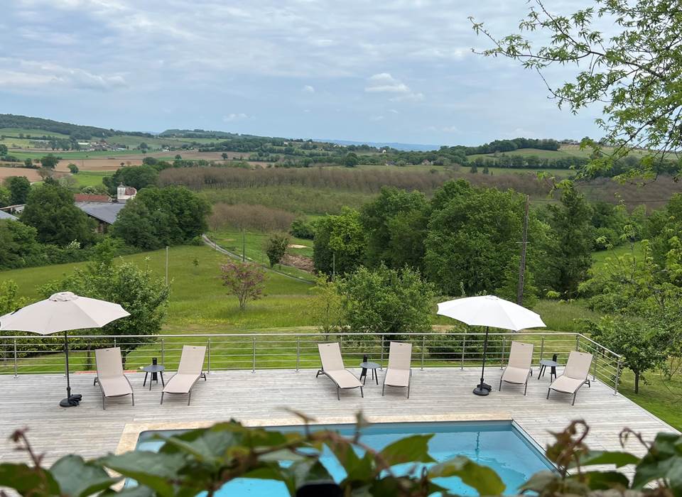 Piscine Gîte La Blanchie Haute