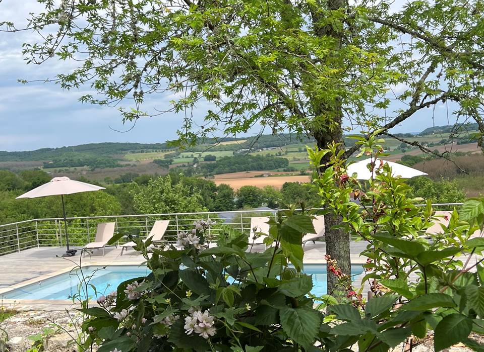 Piscine Gîte La Blanchie Haute