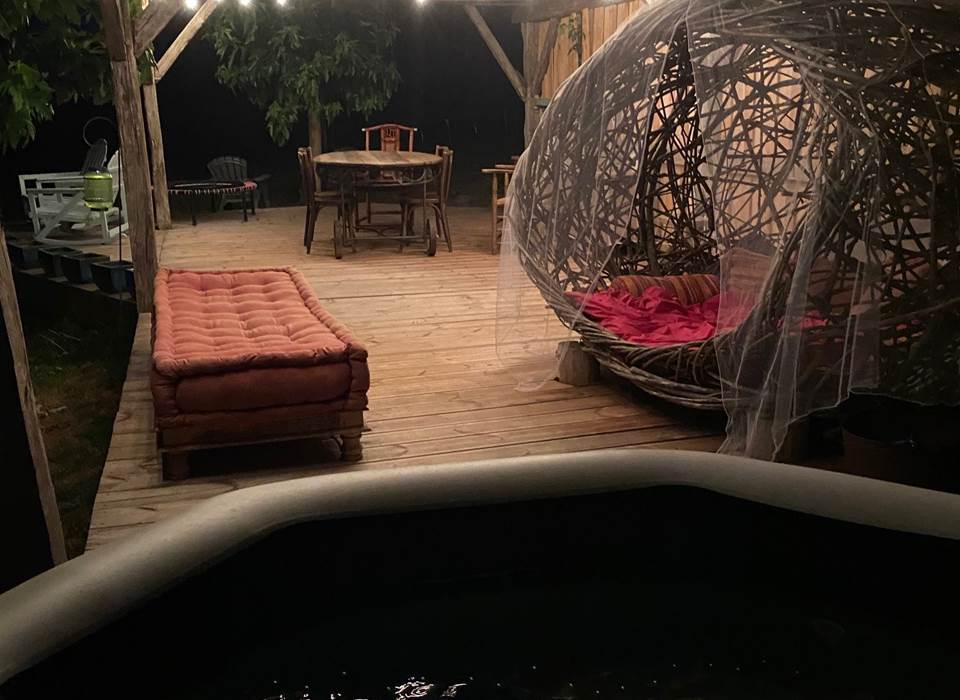Baignade SPA de nuit