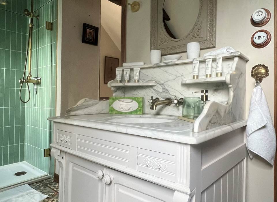 Salle de Bain gîte La Blanchie Haute