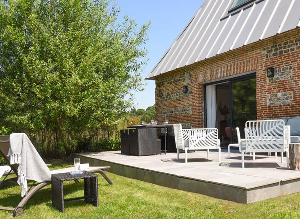 #ClosSaintJoseph_Gite les Ecuries_vue sur terrasse
