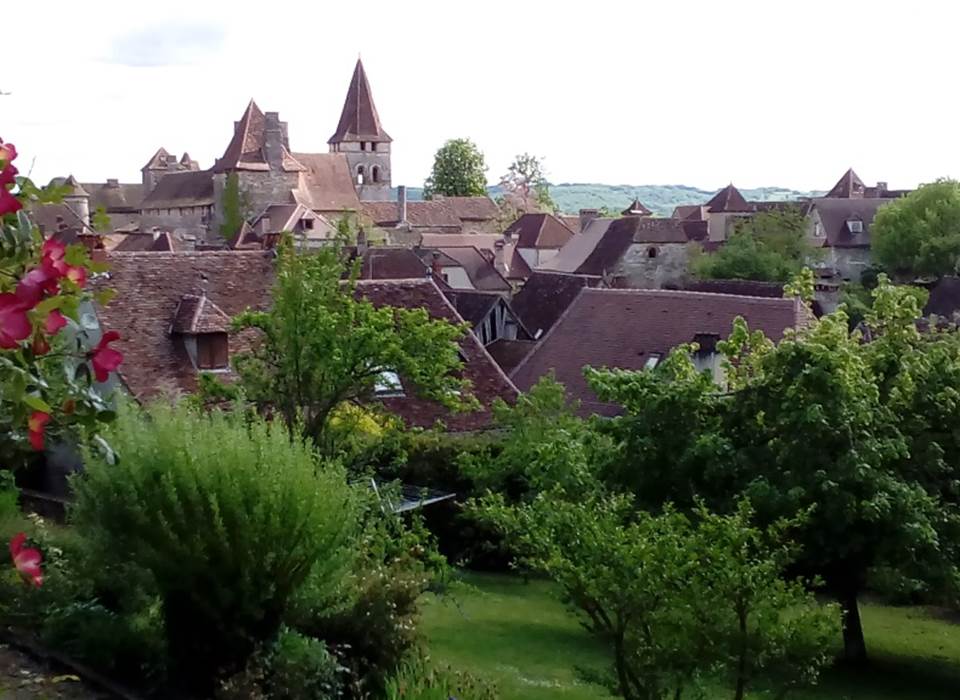 La vue du jardin.