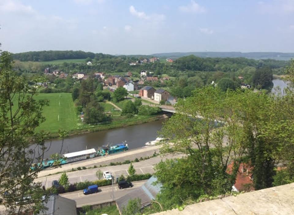 Sambre vue de l'abbaye de Floreffe