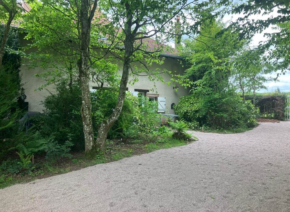 Accès arrière du gîte