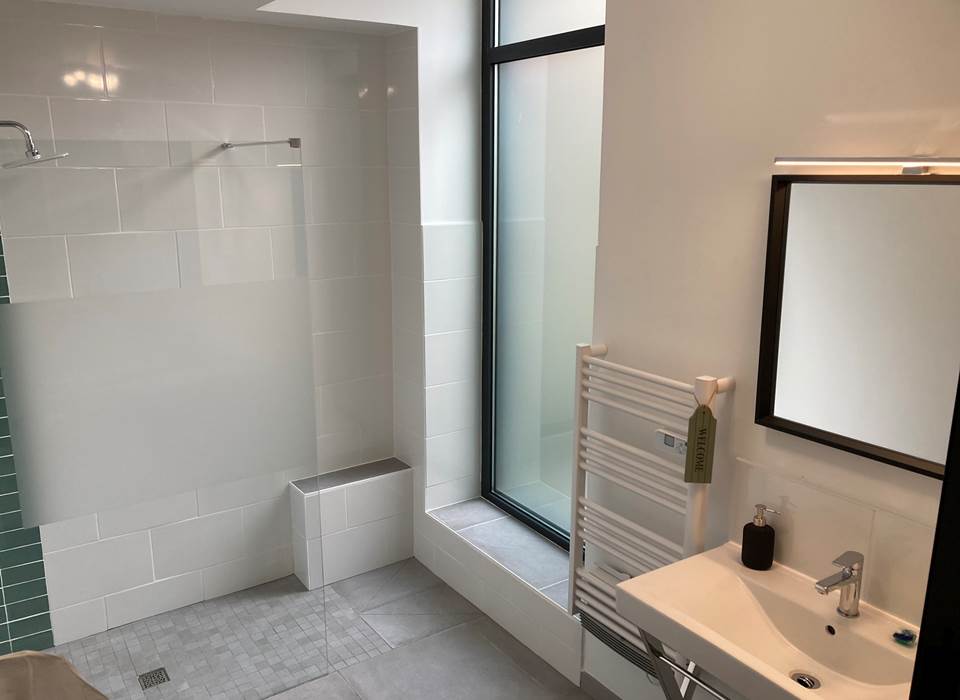 Salle de bain retour de plage rez de chaussée