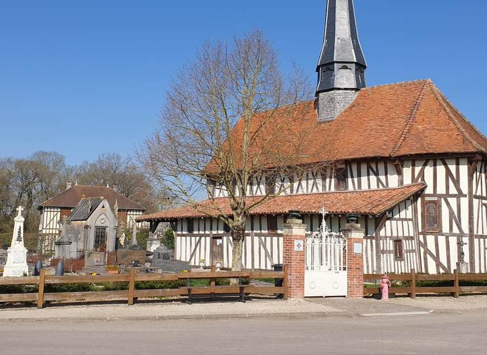 Eglise de Bailly le Franc, circuit des églises à pans de bois