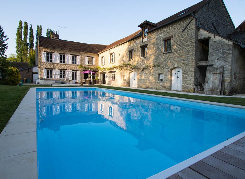 PISCINE CHAMBRE D HÔTES VEXIN TABLES D HÔTES