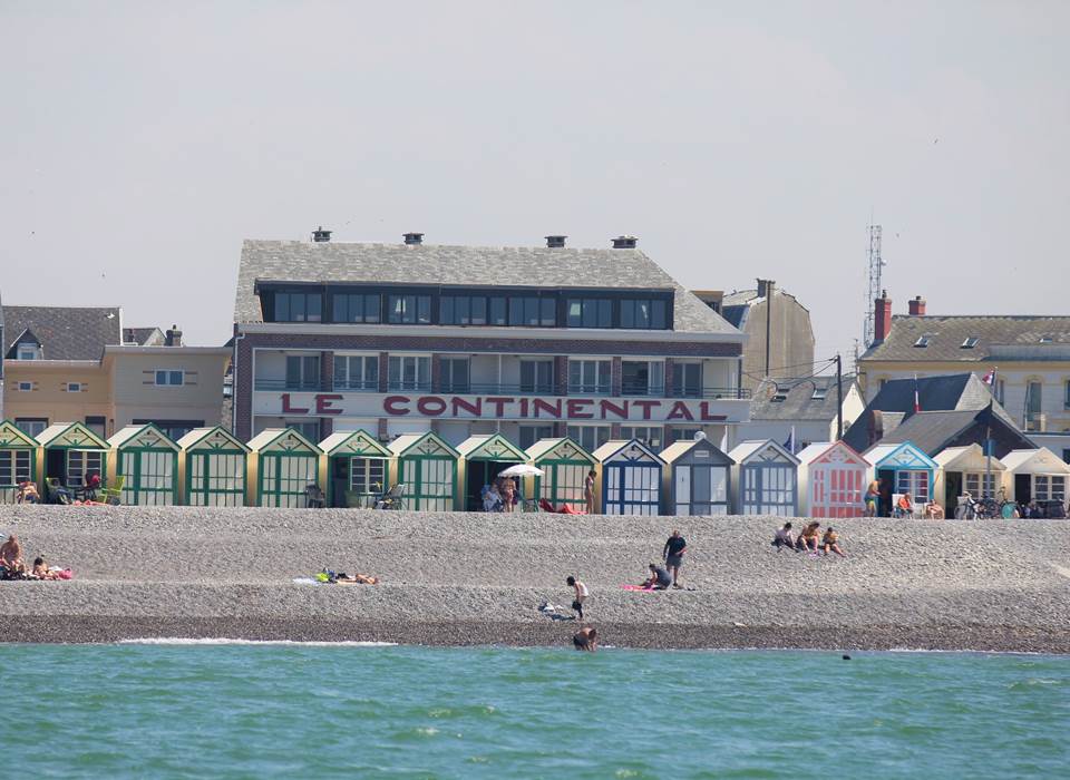 Le Continental, vue de la mer
