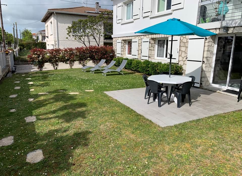 Jardin de l'appartement 3 pièces