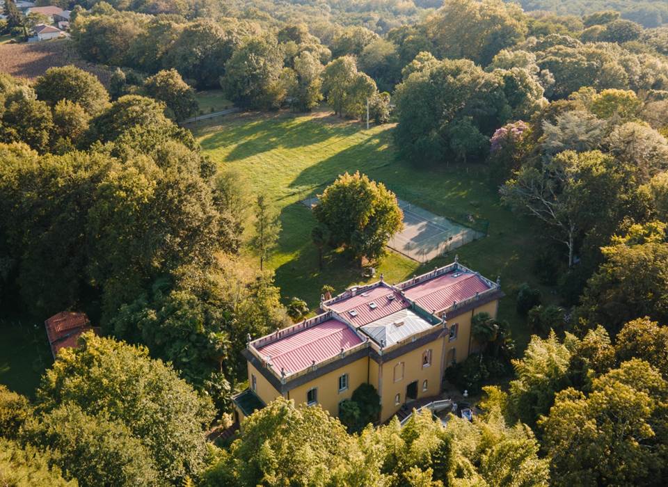 Le parc vu du ciel