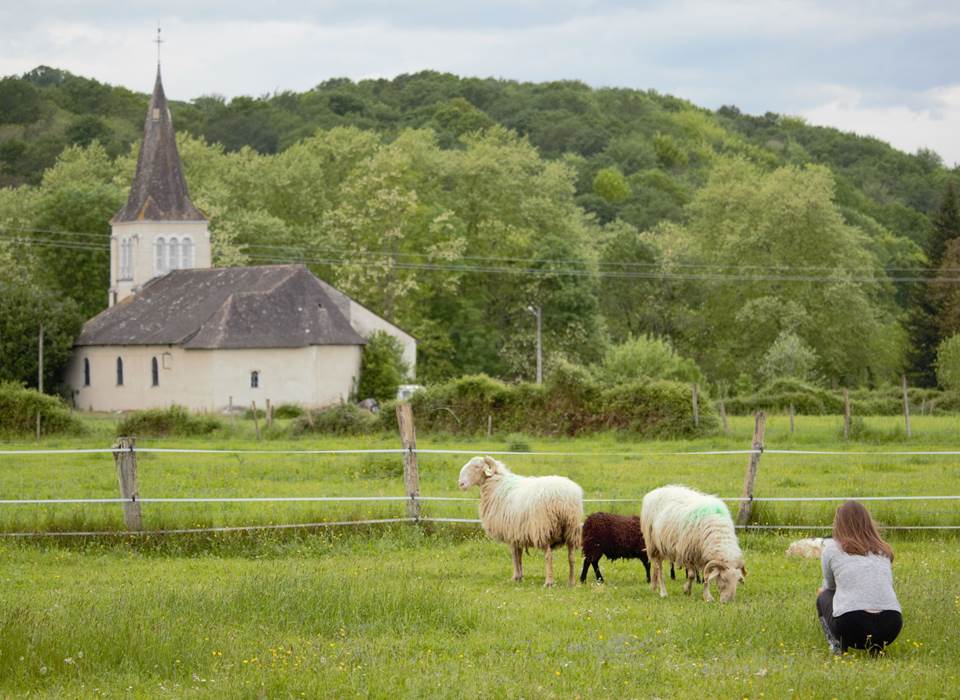 mini-ferme à la campagne