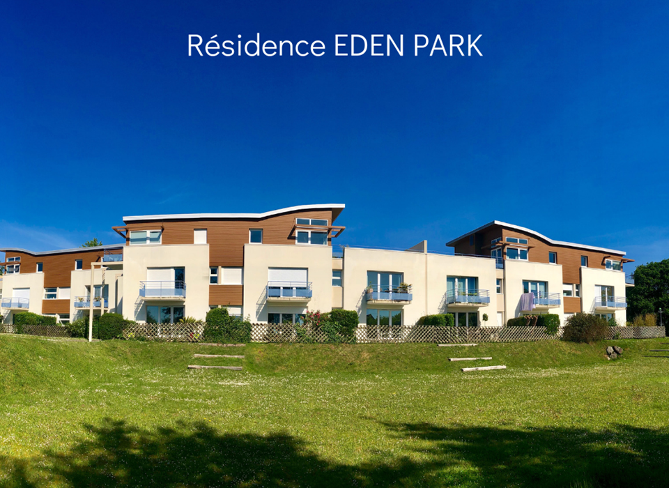 Nos appartements sont situés dans la jolie résidence Eden Park