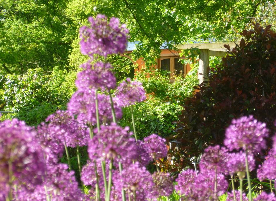 au jardin...